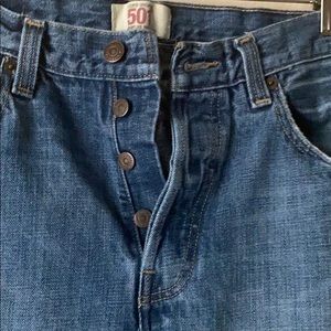 Levi’s 501 Button Fly Jeans.